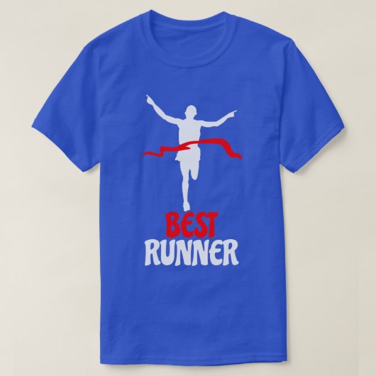 Beste runner met cadeau t-shirt (Design voorkant)
