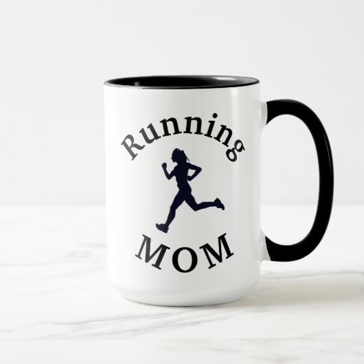 Beste "Running MOM" ooit! Moederdag Mok (Rechts)