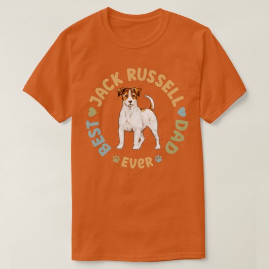 Beste Russell papa ooit T-shirt (Design voorkant)