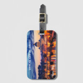 Beste rustige plekken in Italië Bagagelabel (Voorkant (verticaal))