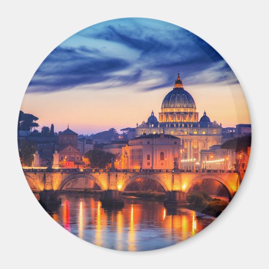 Beste rustige plekken in Italië Magneet (Voorkant)