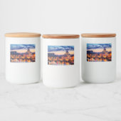 Beste rustige plekken in Italië Voedselcontainer Etiket (Flessen)