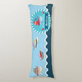 Beste Sailor Baby Blauw Lichaamskussen (Voorkant Verticaal)