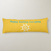 Beste Sailor Baby Blauw Sinaasappel Lichaamskussen (Achterkant)