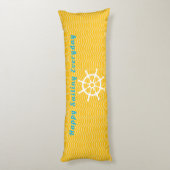 Beste Sailor Baby Blauw Sinaasappel Lichaamskussen (Achterkant (Verticaal))