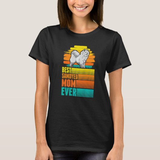 Beste Samoyed Moeder Ooit Samoyed Moeder T-shirt (Voorkant)