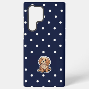 Beste Samsung S23 hoesje De schattige hond   Samsung Galaxy Hoesje