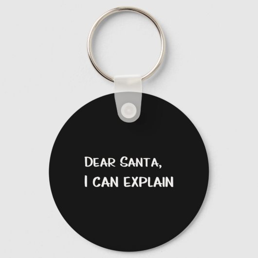 Beste Santa1 Sleutelhanger (Voorkant)