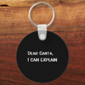 Beste Santa1 Sleutelhanger (Voorkant)