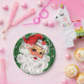 Beste Santa Cookie Borden Papieren Bordje (Feest)