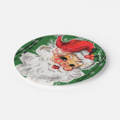 Beste Santa Cookie Borden Papieren Bordje (Gekanteld)