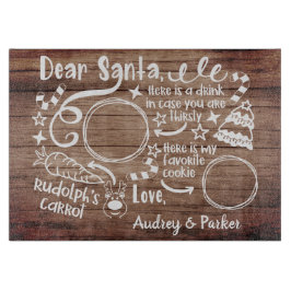 Beste Santa Cookie Snijplank