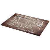 Beste Santa Cookie Snijplank (Hoek)