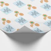 Beste Santa Cookies, alstublieft speelgoed mee Cadeaupapier (Hoek)