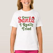 Beste Santa Custom Funny Christmas Family Group Ki T-shirt (Voorkant)