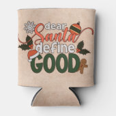 Beste Santa Define Goede Kerstmis | KOELBOX Blikjeskoeler (Voorkant)