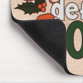 Beste Santa Define Goede Kerstmis | Mousepad Muismat (Hoek)