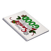 Beste Santa Define Goede Kerstmis | NOTITIEBOEK (Rechterzijde)