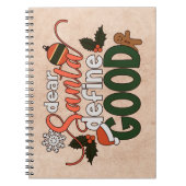 Beste Santa Define Goede Kerstmis | NOTITIEBOEK (Voorkant)