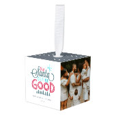 Beste Santa Define Good 3 Foto Decoratie (Voorkant hoekig)