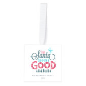 Beste Santa Define Good 3 Foto Decoratie (Voorkant)