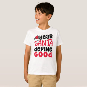 Beste Santa Define Good Boy's T-Shirt