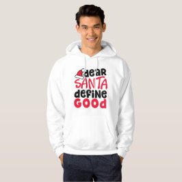 Beste Santa Define Good Funny Kerstmis | Hoodie