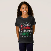 Beste Santa Define Good Funny Kerstmis T-shirt (Voorkant volledig)
