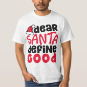 Beste Santa Define Good Funny Kerstmis | TANKTOP (Voorkant)