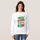 Beste Santa Define Good Funny Kerstmis Trui (Voorkant volledig)