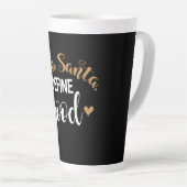 Beste Santa Define Good Latte Mok (Rechterhoek)