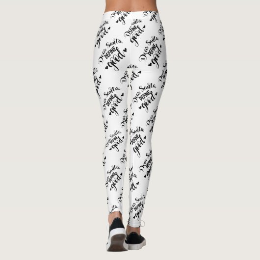 Beste Santa Define Good Leggings (Achterkant)