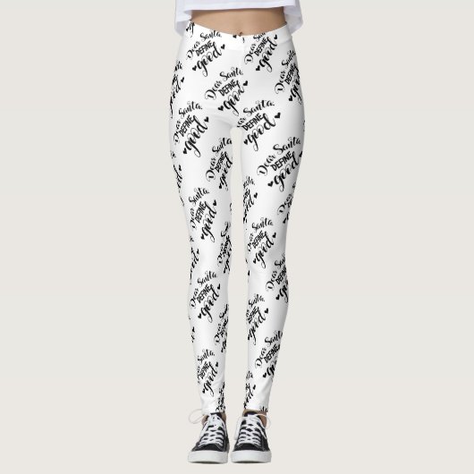 Beste Santa Define Good Leggings (Voorkant)