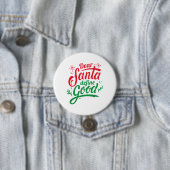 Beste Santa Define Good Ronde Button 7,6 Cm (In situ)