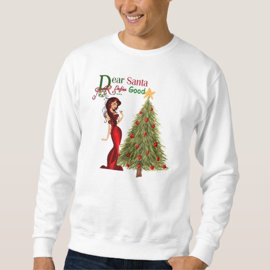 Beste Santa Define Good Sweatshirt (Voorkant)