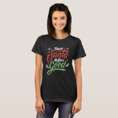 Beste Santa Define Good T-shirt (Voorkant volledig)