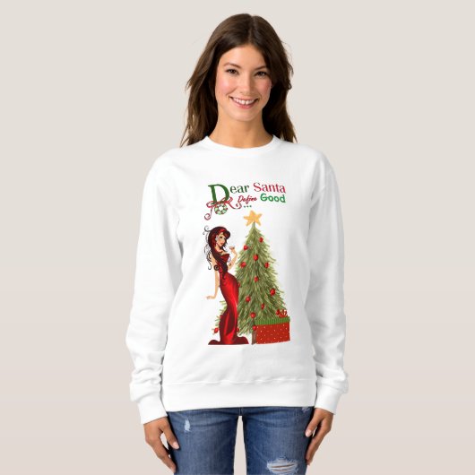 Beste Santa Define Good Trui (Voorkant volledig)