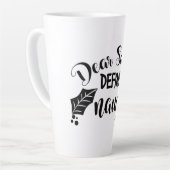 Beste Santa Define Naughty Latte Mok (Linkerhoek)