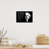 Beste Santa Define 'stout', grappige kerst Poster (Keuken)