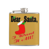 Beste Santa Flask Heupfles (Voorkant)