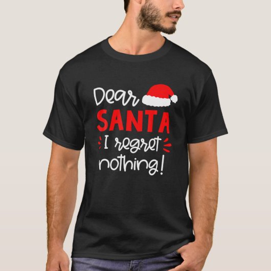 Beste Santa Funny Matching Family Kerstpyjama T-shirt (Voorkant)