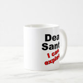 Beste Santa Funny Mug Koffiemok (Voorkant rechts)