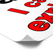 Beste Santa Funny Poster (Hoek)