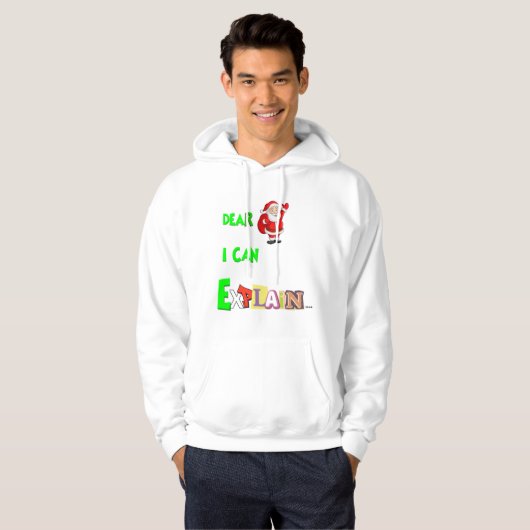 Beste Santa Hoodie (Voorkant volledig)