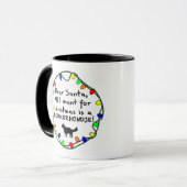 Beste Santa Kooikerhondje Mok (Voorkant links)