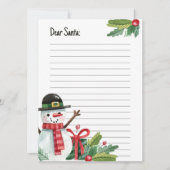 Beste Santa Letter Kaart (Voorkant)