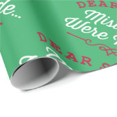 Beste Santa Mistakes zijn gemaakt Cadeaupapier (Rol Hoek)