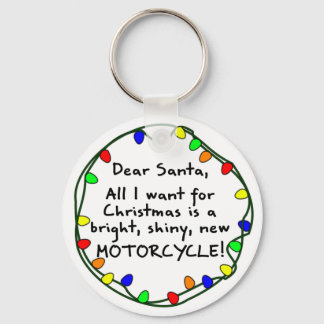 Beste Santa Motorcycle Sleutelhanger