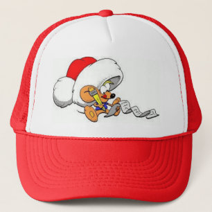 Beste Santa Mouse Trucker Pet