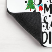 Beste Santa My Brother deed het - Grappig Big en L Muismat (Hoek)